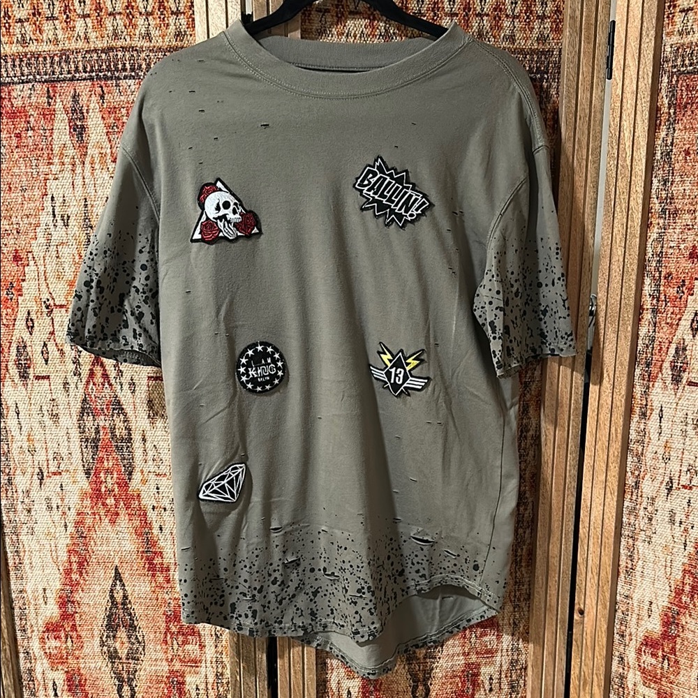 Streetwear Patches Shirt